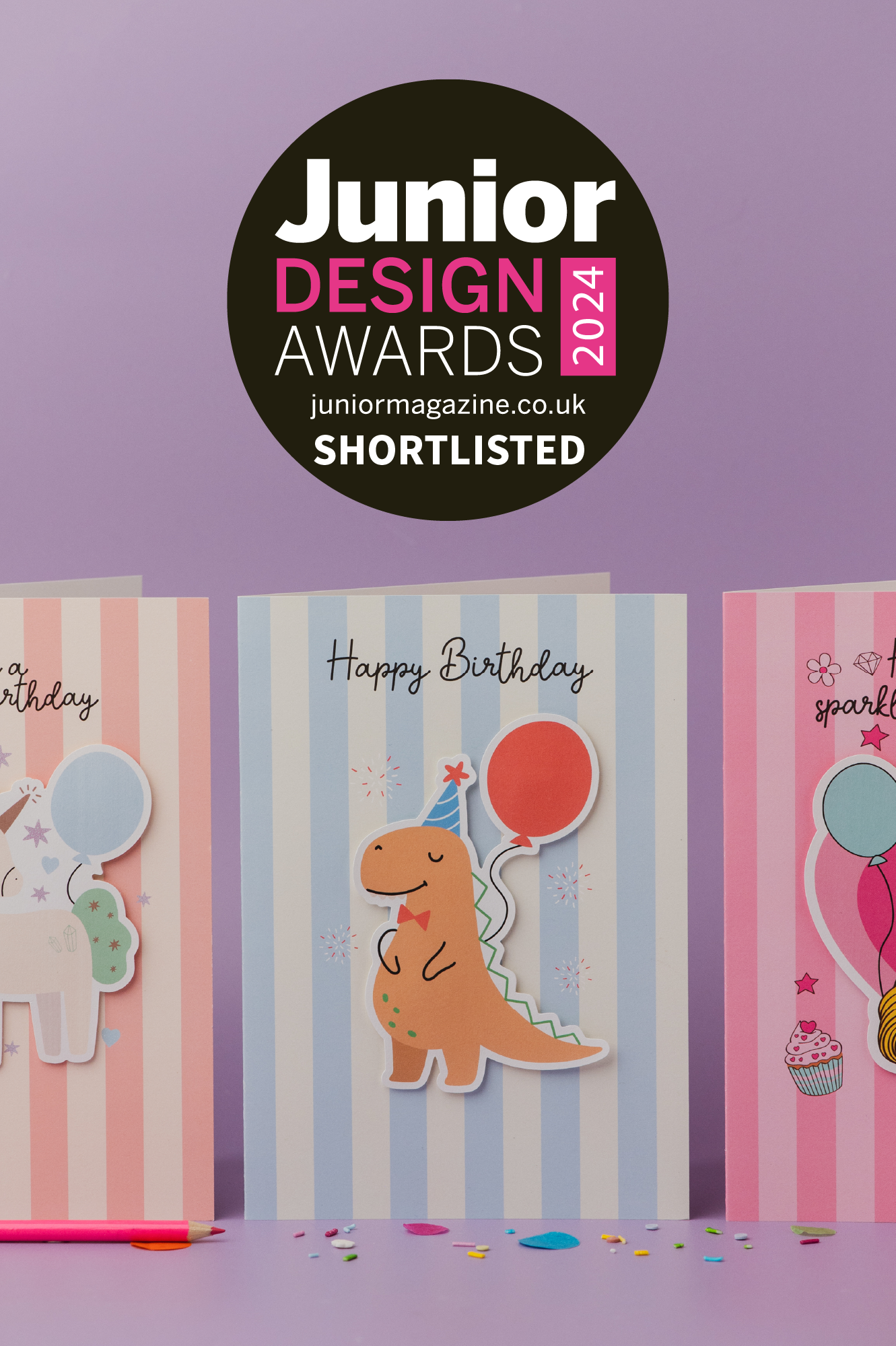 Exciting News! We have been SHORTLISTED for the UK Junior Design Awards 2024