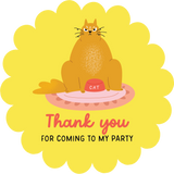 Cat Sticker Sheet Party Bag Pack