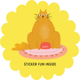 Cat Sticker Sheet Party Bag Pack