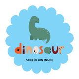 Dinosaur Sticker Sheet Party Bag Pack