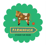 Farm Animals Sticker Sheet Pack