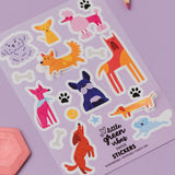 Dog Sticker Sheets
