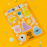 Monster Sticker Sheet