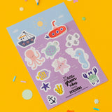 Mermaid Sticker Sheet Party Bag Pack