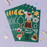 Woodland Creatures Sticker Sheets