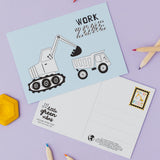 Constuction Sticker & Colouring Party Bag Pack