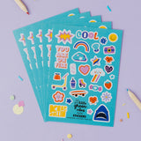 Cool Kids Sticker Sheet - Party Bag Filler
