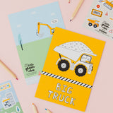 Constuction Sticker & Colouring Party Bag Pack