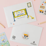 Constuction Sticker & Colouring Party Bag Pack