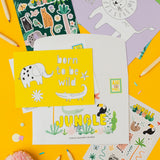 Jungle Sticker & Colouring Party Bag Pack