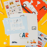 Cars Sticker & Colouring Party Bag Pack