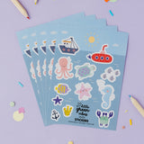 Under the Sea Sticker Sheet