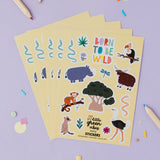 Safari Sticker Sheet - Party Bag Filler