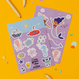 Mermaid Sticker Sheet Party Bag Pack