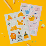 Cat 2-Sheet Sticker Pack - Party Bag Filler