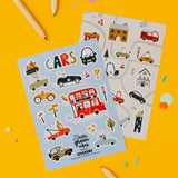 Cars Sticker & Colouring Party Bag Pack