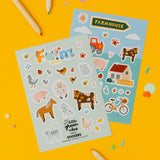 Farm Sticker & Colouring Party Bag Pack