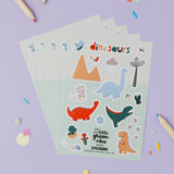 Dinosaur Sticker Sheet - Party Bag Filler