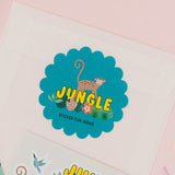 Jungle 2-Sheet Sticker Pack - Party Bag Filler