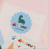 Dinosaur Sticker Sheet Party Bag Pack