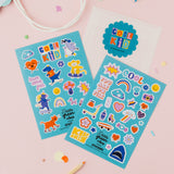 Cool Kids Sticker Sheet Party Bag Pack