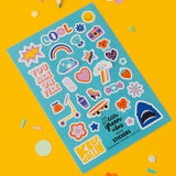 Cool Kids Sticker Sheet Party Bag Pack