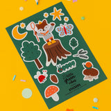 Woodland Creatures Sticker Sheets