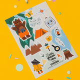 Woodland Creatures Sticker Sheets