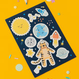 Space Sticker Sheets
