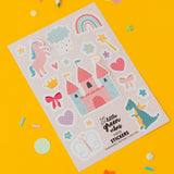 Princess Sticker Sheet Party Bag Pack