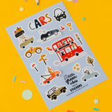 Car Sticker Sheet - Party Bag Filler