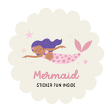 Mermaid Sticker Sheet Party Bag Pack