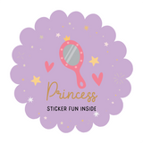 Princess Sticker & Colouring Party Bag Pack