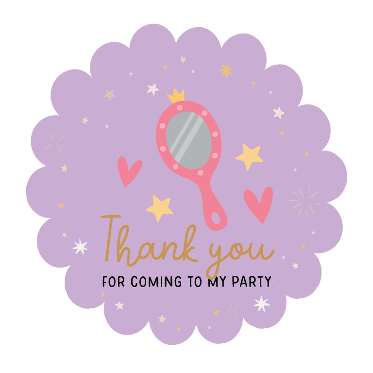 Princess 2-Sheet Sticker Pack - Party Bag Filler
