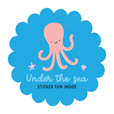 Under the Sea Sticker Sheet Party Bag Pack
